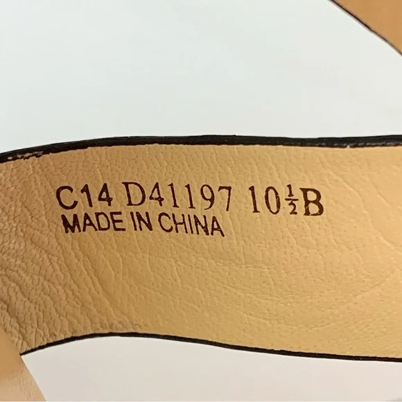 Cole Haan Cameron Block Heel Strappy Leather Sandals - Picture 12 of 12